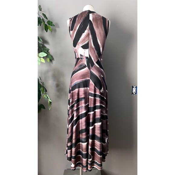 Rachel Comey Womens Silk Flowy Minimalist Sleeveless Split Midi Dress Size 4 - Picture 7 of 11